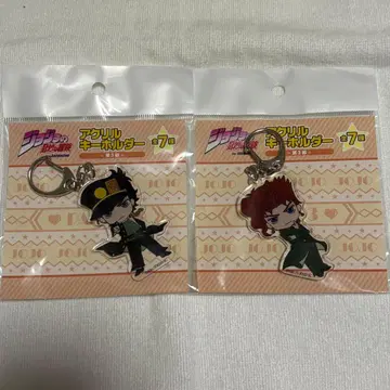 죠죠의 기묘한 모험 제3부 아크릴 키링 카쿄인 노리아키 쿠죠 죠타로