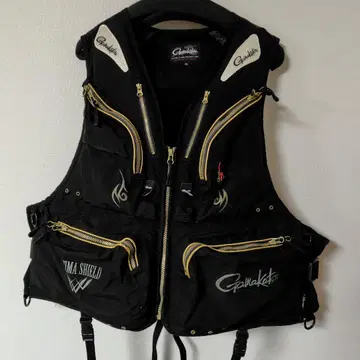 Gamakatsu 익스트림 구명 조끼 3L 블랙