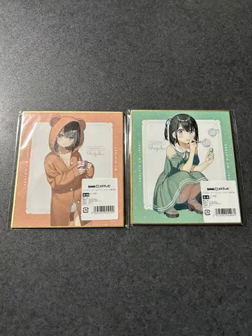 칸토쿠 DMM 스크래치 미니 색지 2장