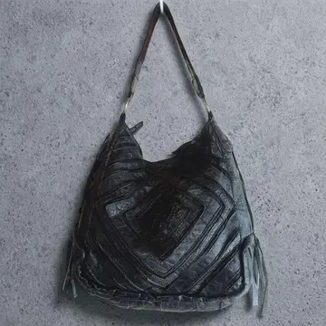 00s archive leather one shoulder bag y2k