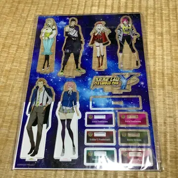 슈퍼로봇대전Y 오리지널 아크릴 스탠드 A4 사이즈 새상품 미개봉품