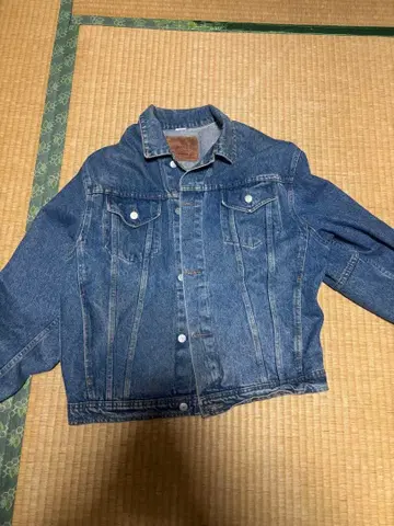 히피 데님 자켓 인디고