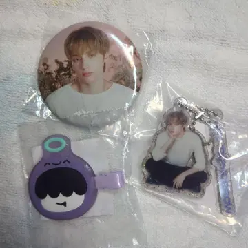 TXT 캡슐 토이 가챠 휴닝카이 후무냐린 헤어 클립 캔뱃지