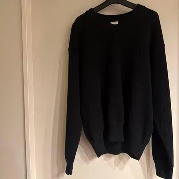 Moss Stitch V P/O 색상:BLACK 사이즈:2