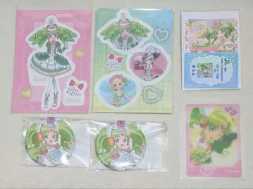 프리파라 파루루 캔뱃지 스티커 클리어 카드 토모치케 입장객 혜택