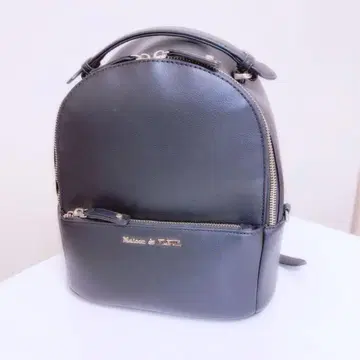 Maison de FLEUR 리본 M 백팩 블랙