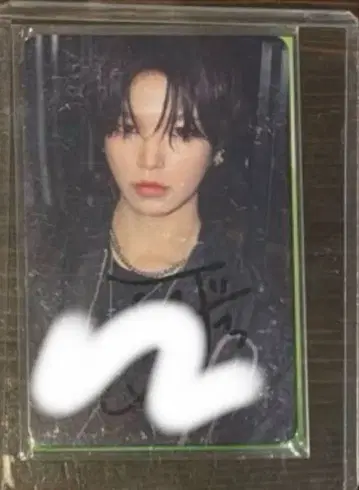 재영 친필 사인 OMA idntt