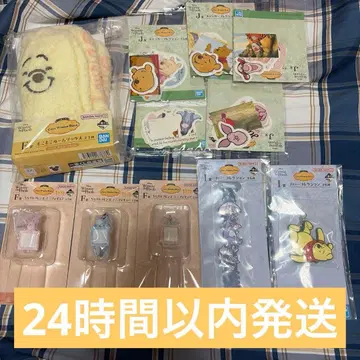 곰돌이 푸 제일복권 챠라링 프렌즈 미니 피규어 룸삭스