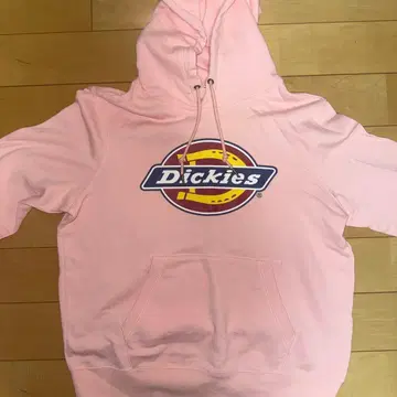 디키즈 후드티 핑크