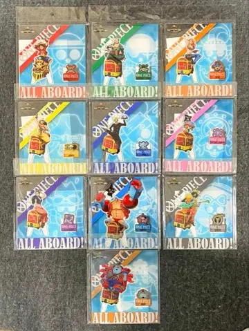 ONE PIECE ALL ABOARD! 아크릴 스탠드 10종 묶음 판매