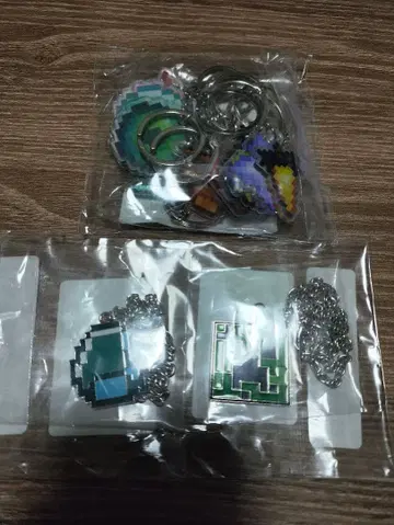 Minecraft 마인크래프트 캐릭터 키링 세트