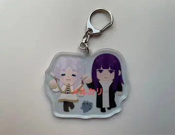 장송의 프리렌 이라스토야 콜라보 페른 아크릴 키링 쥰차