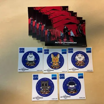 txt ACT : TOMORROW 사진 스티커 난바 CITY