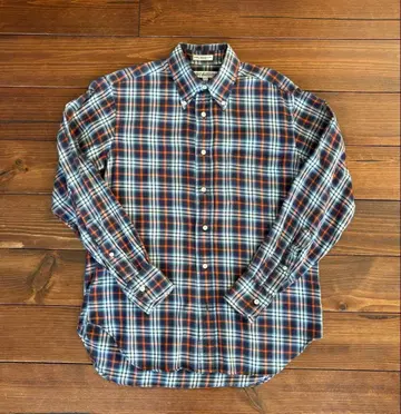 USA제! INDIVIDUALIZED SHIRTS 체크 셔츠 14.5