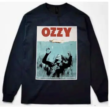 미사용 새상품 Ozzy Osbourne 오지 오즈본 롱 T 긴팔 셔츠
