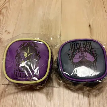 디즈니 빌런즈 말레피센트 에리얼 파우치 로손 한정판