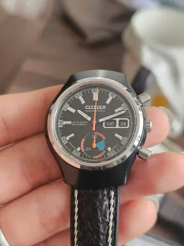 레어 CITIZEN 챌린지 타이머 블래키