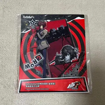 페르소나5 P5R 아크릴 스탠드 중국 한정판 아케치 고로