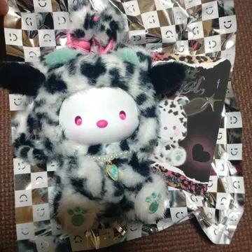 miniso 산리오 표범 무늬 봉제 인형 마스코트 포차코