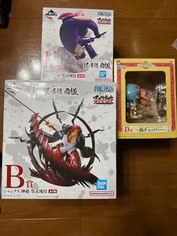 원피스 제일복권 장인의 계보 패극 B상 샹크스 신피 묵식 혼기 외 2점