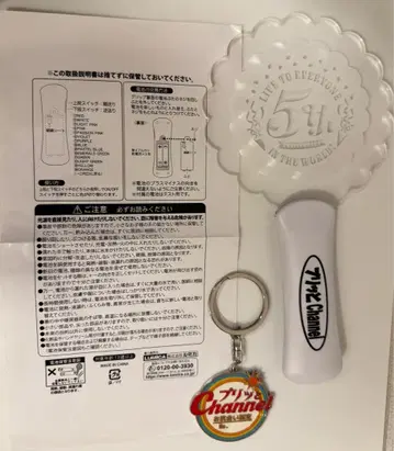 프리츠 채널 5주년 기념 아크릴 응원봉 & 키링