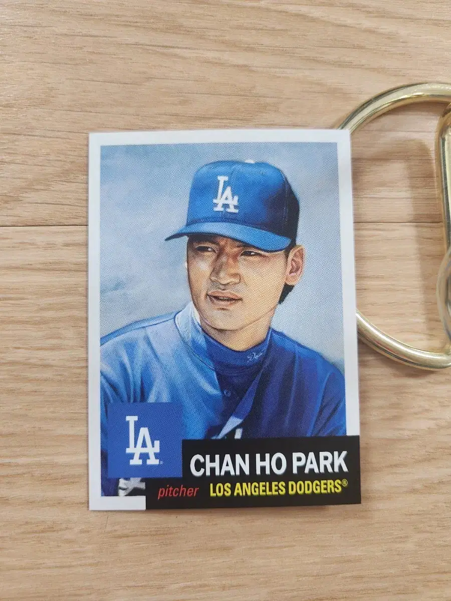 25탑스 la다저스 박찬호 리빙셋 야구카드
