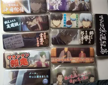 은혼 롱 캔뱃지 컬렉션 진선조 캔뱃지 오키타 히지카타 사카타 긴토키