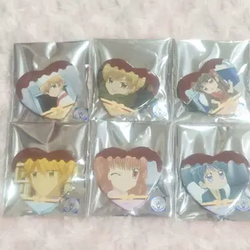 꿈빛 파티시엘 꿈파티 하트 캔뱃지 캐릭터 배지