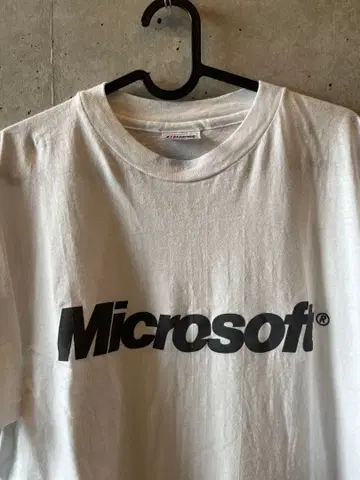 Microsoft 마이크로소프트 티셔츠