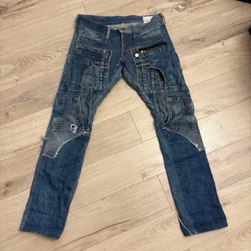 PAPER 20471120 재구축 리메이크 데님 팬츠