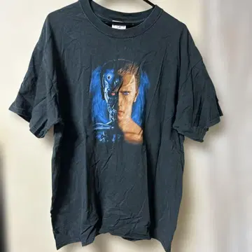 유니버설 스튜디오 재팬 반팔 T셔츠 사이보그 디자인 터미네이터