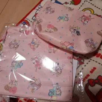 산리오 x 오자마녀 도레미 파우치와 복조리 세트