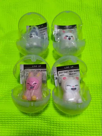 SKZOO 라이트 마스코트 4종 세트