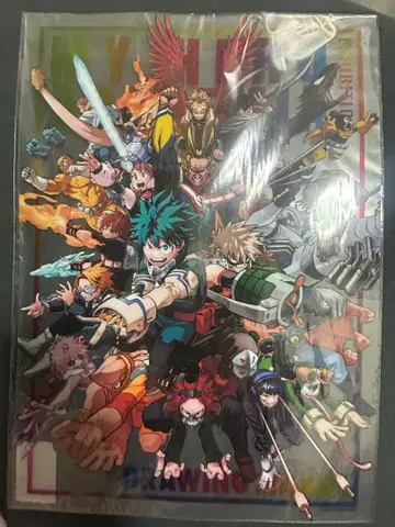 나의 히어로 아카데미아 원화전 A3 클리어 포스터