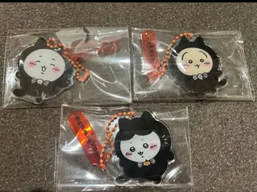 치이카와 (먼작귀) 토끼 하치와레 한국 한정판 키링 3종 세트