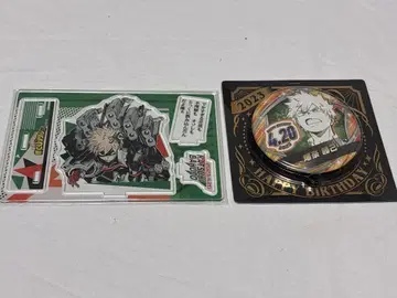 바쿠고 카츠키 디오라마 피규어 생일 캔뱃지