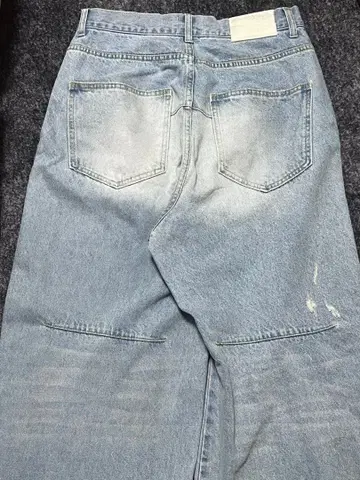 camphor wood 슈퍼 와이드 배기 팬츠