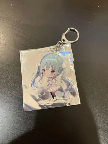 C107 시라타마코 아크릴 키링