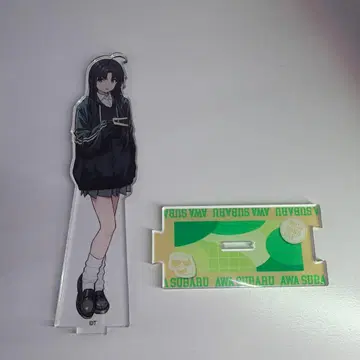 걸즈밴드크라이 야스와 스바루 아크릴 스탠드 걸크라 x 요루쿠라