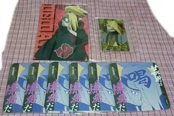 NARUTO 데이다라 아트 코스터 엽서 포스카 아크릴 카드