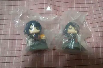 NARUTO 쁘띠캐러랜드 소환 미니 피규어 매 사스케 2개