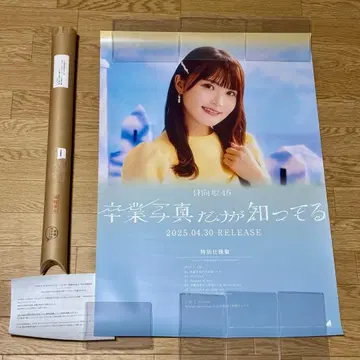 히나타자카46 [졸업 사진만이 알고 있어] 타카세 아이나 포스터 당선품