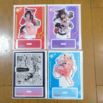 B6 아크릴 피규어 C상 세트 케다마츠리 타마노케다마 복권 1