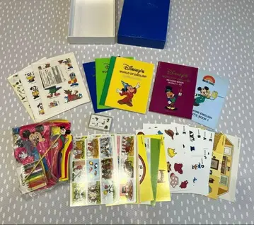 dwe 보물 박스 보물 상자 액티비티 카드 영어 디즈니