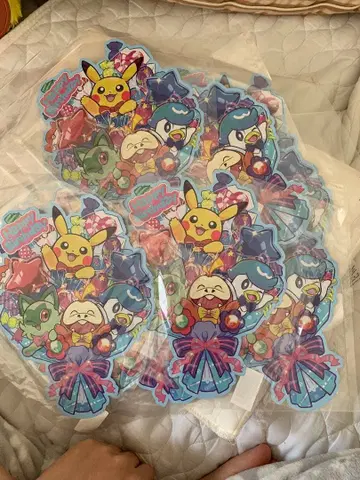 포켓몬 센터 포켓센 생일 벌스데이 부케 카드 12장