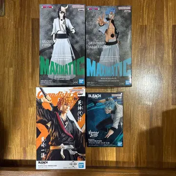 BLEACH 우루키오라 그리무조 쿠로사키 이치고 피규어 세트