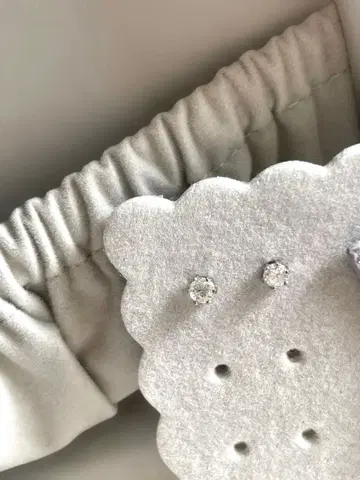 다이아몬드 플라티나 귀걸이