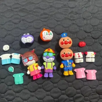 자석으로 변신 찰칵 호빵맨 옷 갈아입기 마그넷 피규어