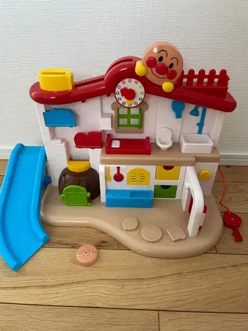 호빵맨 완구 하우스 미끄럼틀 포함