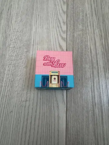 [미사용 새상품] BTS Boy with Luv 틴케이스 클립 세트